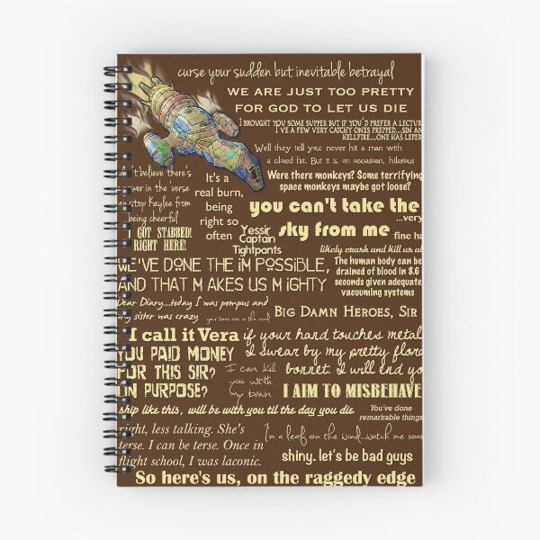 Item preview, Firefly quotes designed and sold by Amberdreams.
