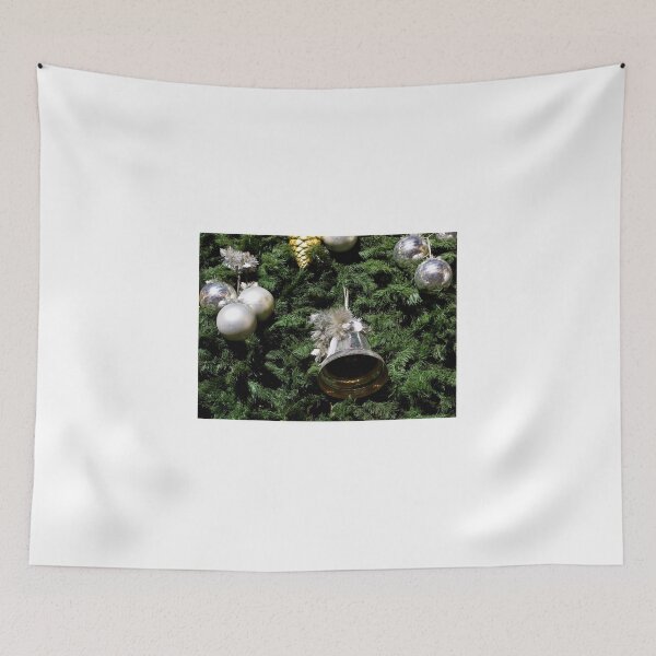 Item preview, Christmas decorations - silver bell and balls designed and sold by Irina Afonskaya.