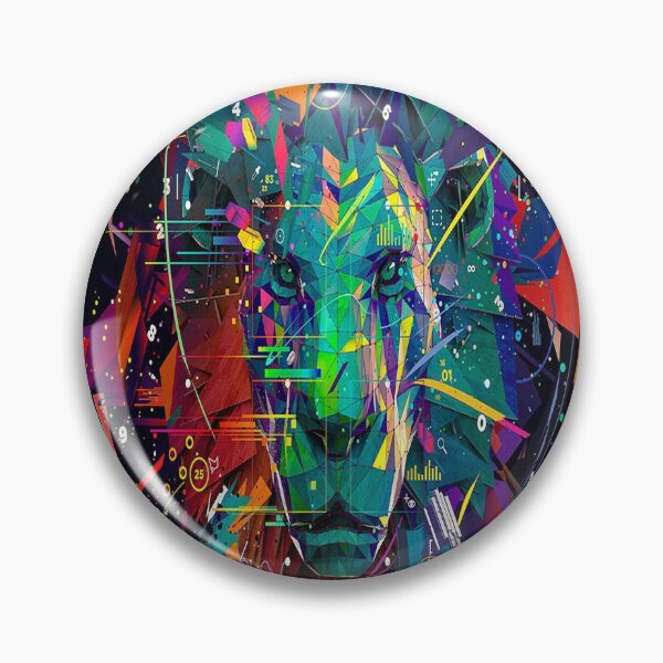 Item preview, Colourful King Lion Art designed and sold by Staytrendy.