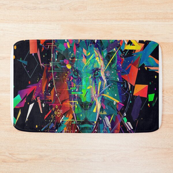 Item preview, Colourful King Lion Art designed and sold by Staytrendy.