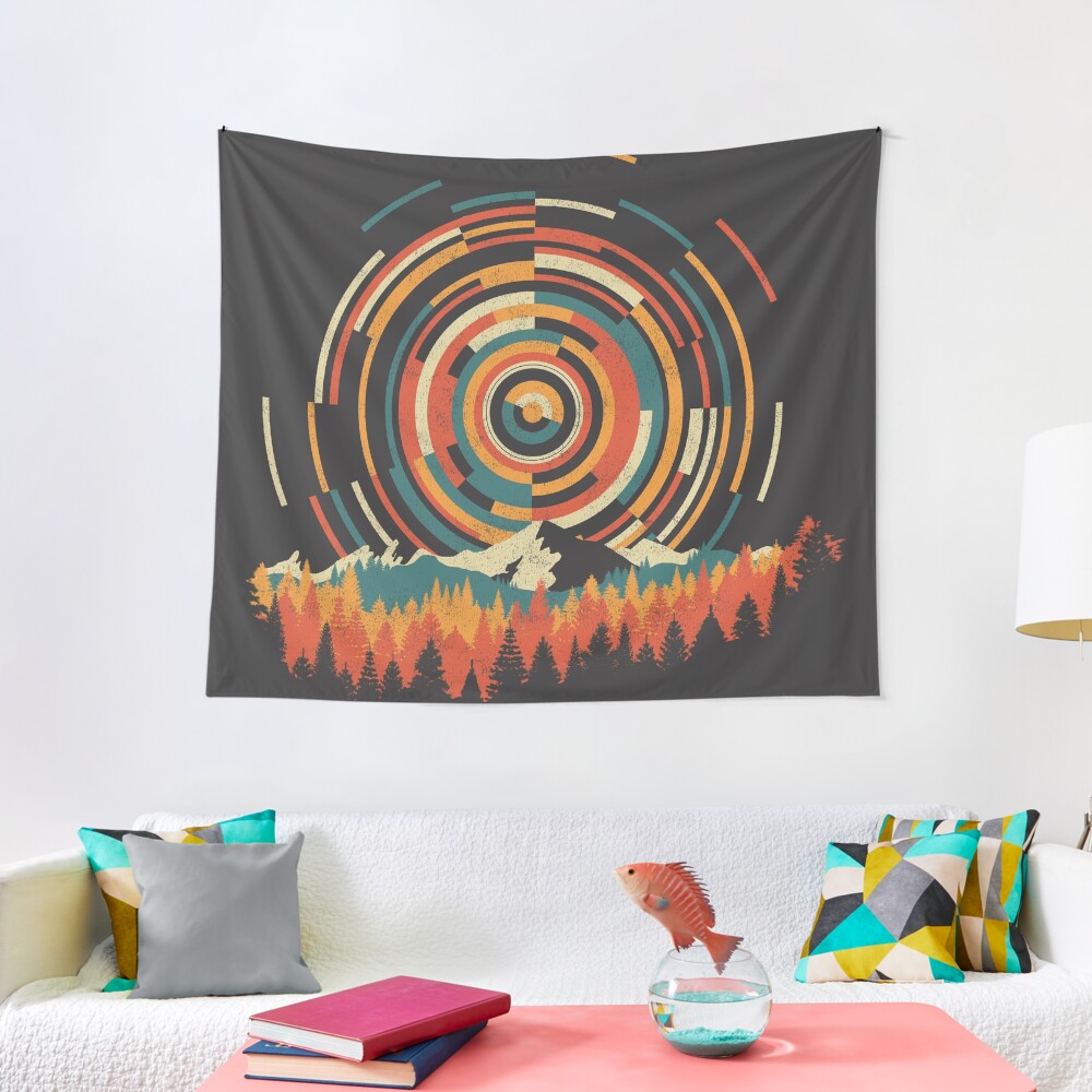 The Geometry of Sunrise Tapestry