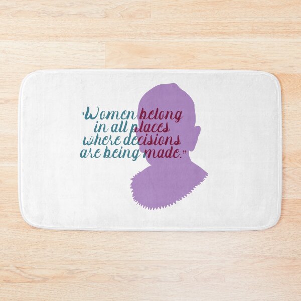 Item preview, RBG Women Belong Quote designed and sold by AnnbleBee.