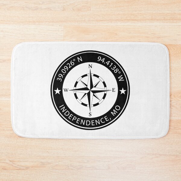 Item preview, Independence, Missouri Geographical Coordinates designed and sold by TeeOhGraphics.