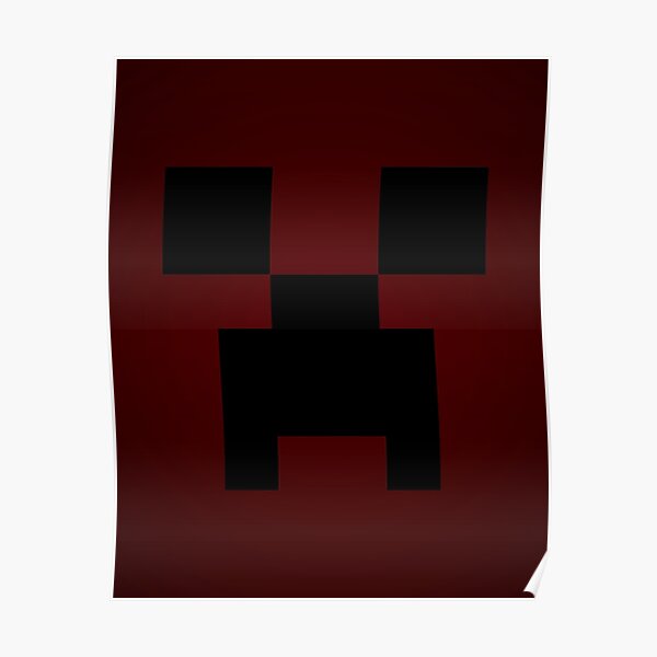 Halloween Minecraft Poster By Schroedershome Redbubble