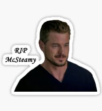 RIP McSteamy Sticker