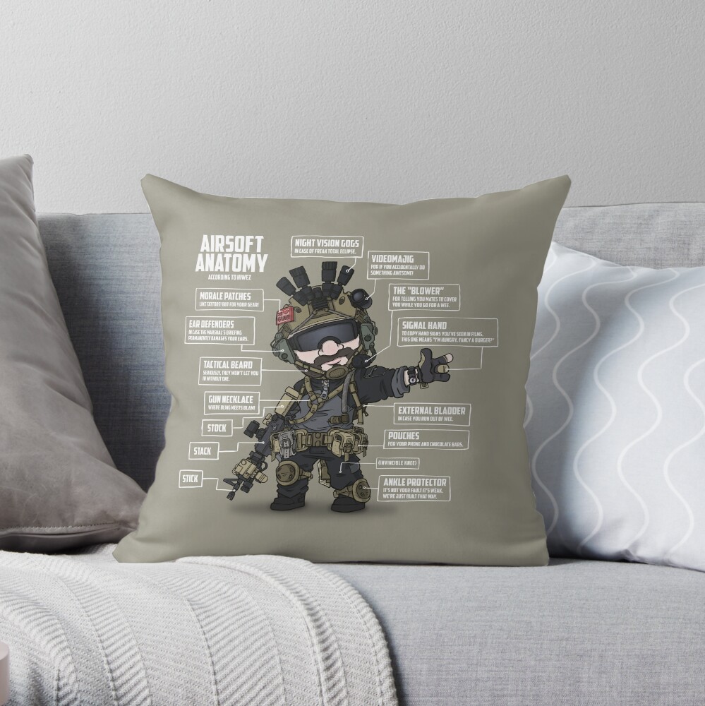 Item preview, Throw Pillow designed and sold by hiwez.