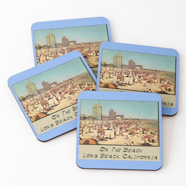 Item preview, On The Beach at Long Beach designed and sold by Lawrence Baird.