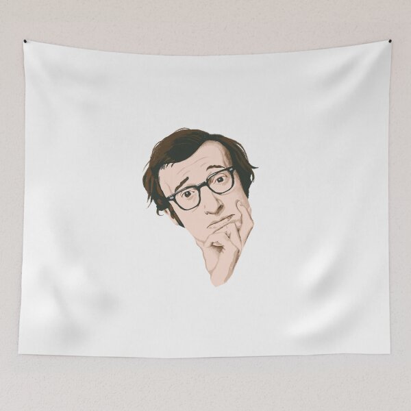 Item preview, Woody Allen, portrait designed and sold by chillstudio.