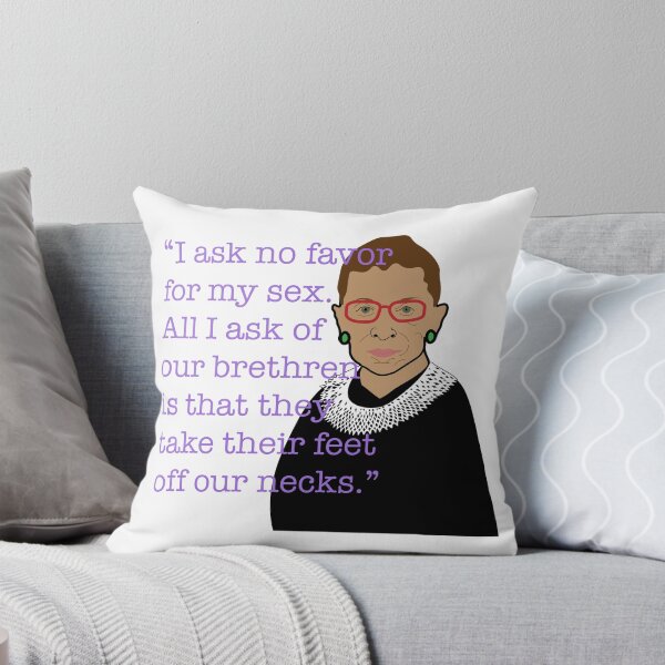Item preview, RBG Ask no Favor Quote designed and sold by AnnbleBee.