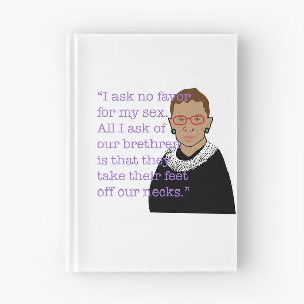 Item preview, RBG Ask no Favor Quote designed and sold by AnnbleBee.