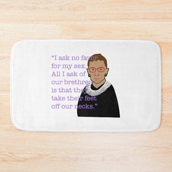Item preview, RBG Ask no Favor Quote designed and sold by AnnbleBee.