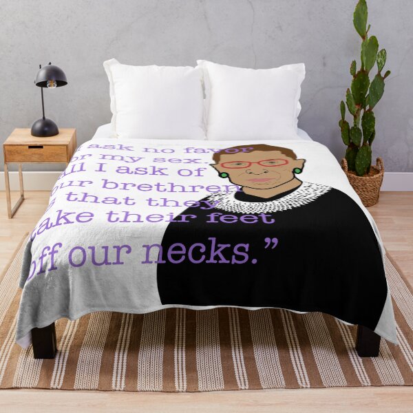 Item preview, RBG Ask no Favor Quote designed and sold by AnnbleBee.