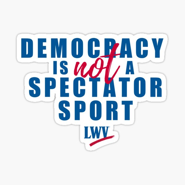 Item preview, democracy designed and sold by League of Women Voters of Washington.