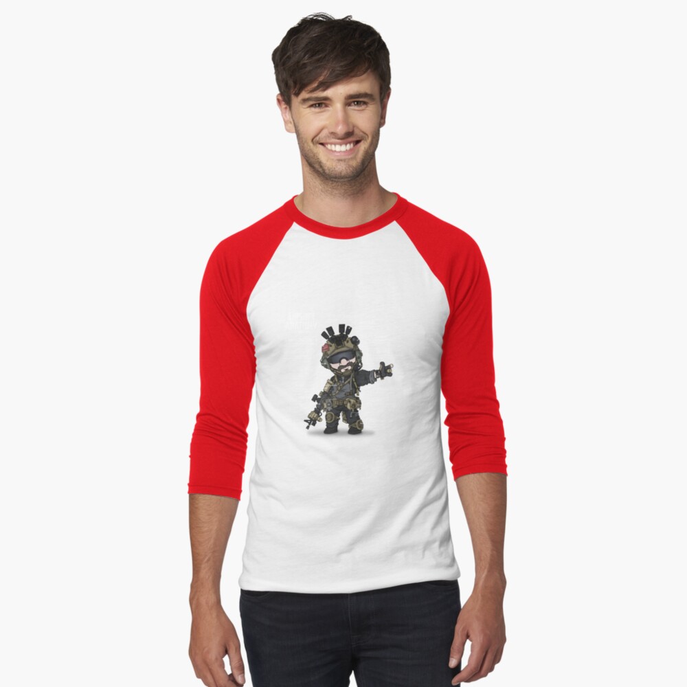Item preview, Baseball ¾ Sleeve T-Shirt designed and sold by hiwez.