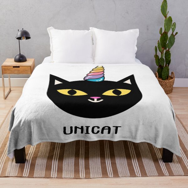 Item preview, Unicat Unicorn Cat Happy Halloween designed and sold by Rabbitti.