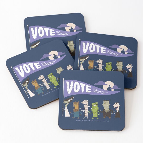 Item preview, Vote – It's Monstrously Important designed and sold by frighthouseco.