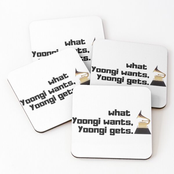 Item preview, What Yoongi wants, Yoongi gets.  designed and sold by bardnbangtan.