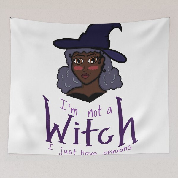 Item preview, I’m not a Witch, I just Have Opinions - Halloween Shirt designed and sold by KimonaElizabeth.