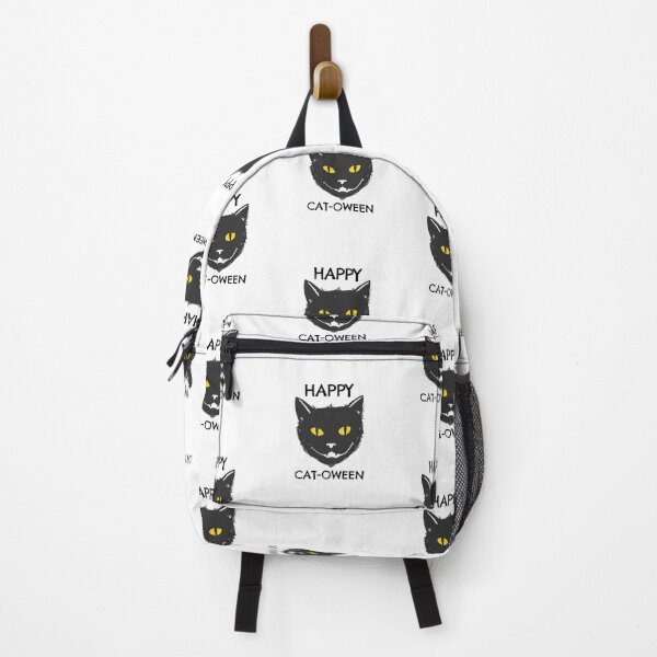 Item preview, Happy cat oween Cool blck cat and Great Gift for Halloween to Cat Lovers designed and sold by Widisp.