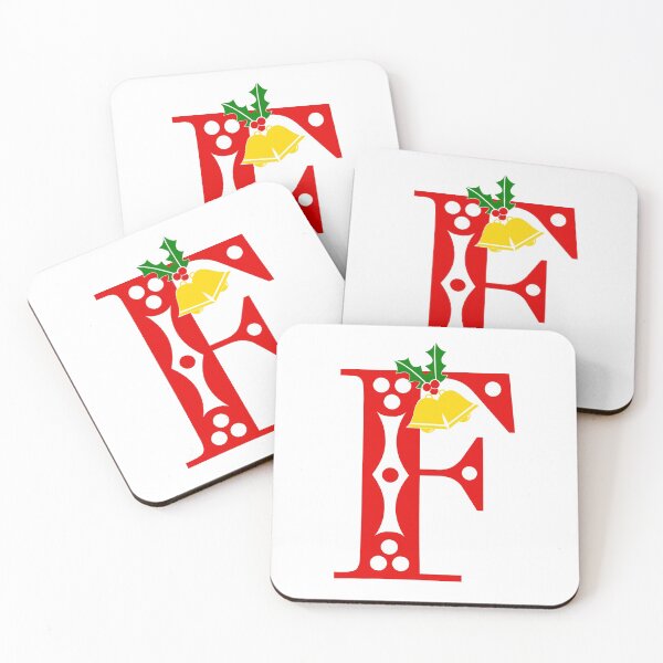 Item preview, Letra del alfabeto decorativo - Inicial F - Regalo de Navidad personalizado designed and sold by MonogramHQ.