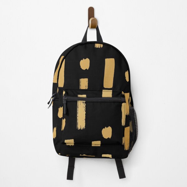 Item preview, Golden lines and dots black background designed and sold by Jenmag.