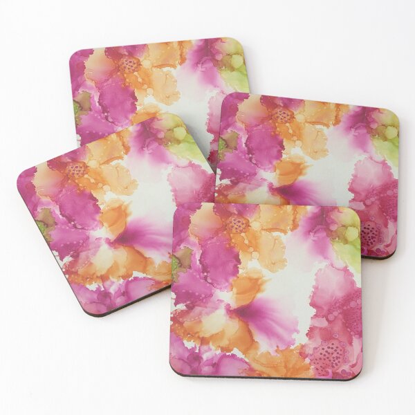 Item preview, Aloha Flowers Alcohol Ink designed and sold by Artfully Abstracted.