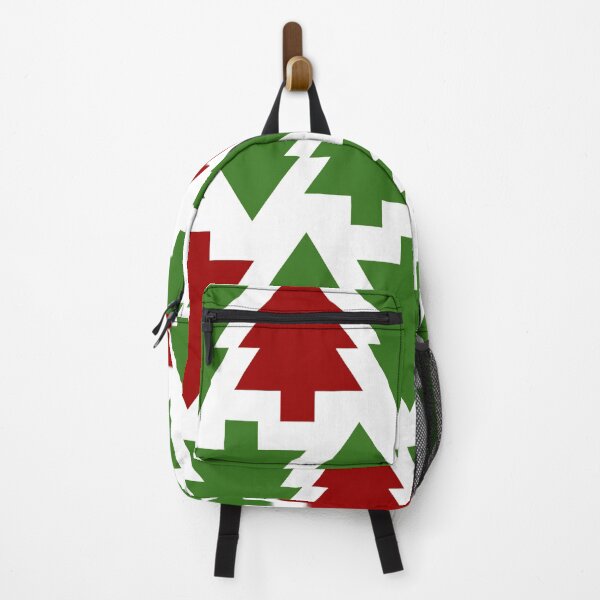 Item preview, Christmas Pine Trees Red and Green on White designed and sold by AlteredAtelier.