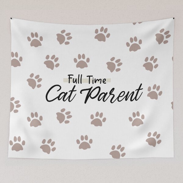 Item preview, Full Time Cat Parent designed and sold by KimVanG.
