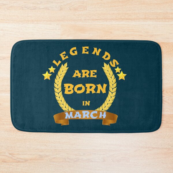 Item preview, Legends are born in march designed and sold by RueChiedza.