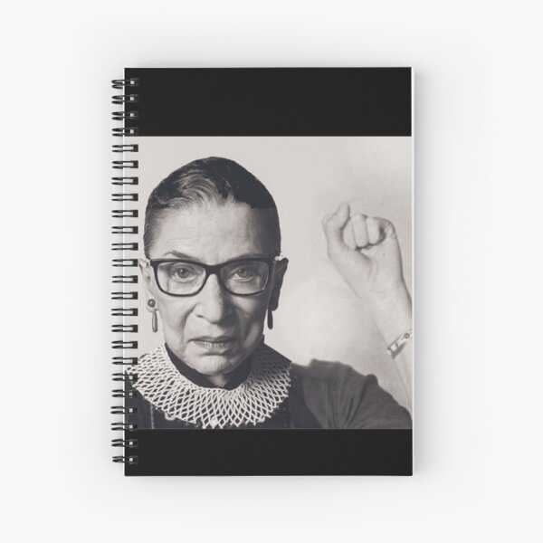 Ruth Bader Ginsburg Spiral Notebook