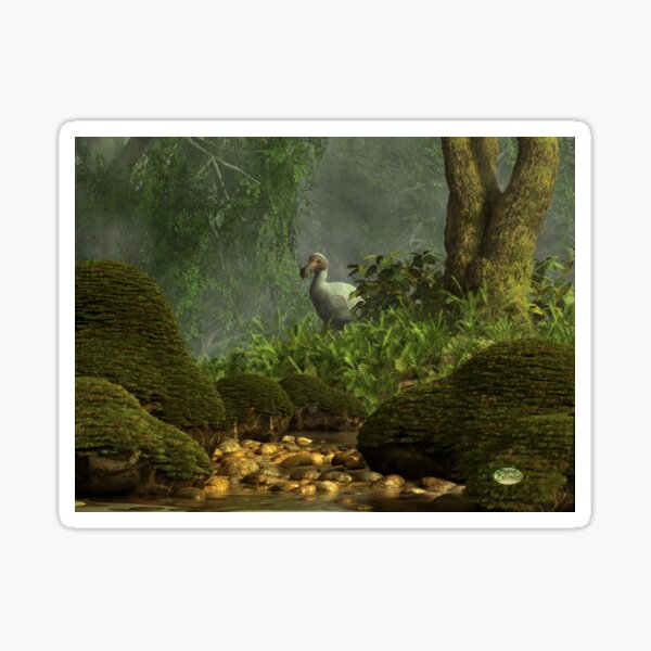Aperçu de l'œuvre L'oiseau dodo créée et vendue par Daniel Eskridge.