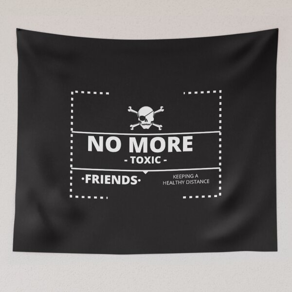 Item preview, No more fake friends No more toxic friends designed and sold by Ayurveda Fun Store.