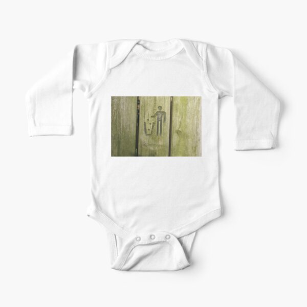 Trash Long Sleeve Baby One-Piece