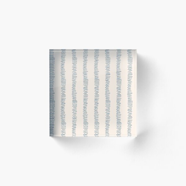 Minimalist Lines Acrylic Block