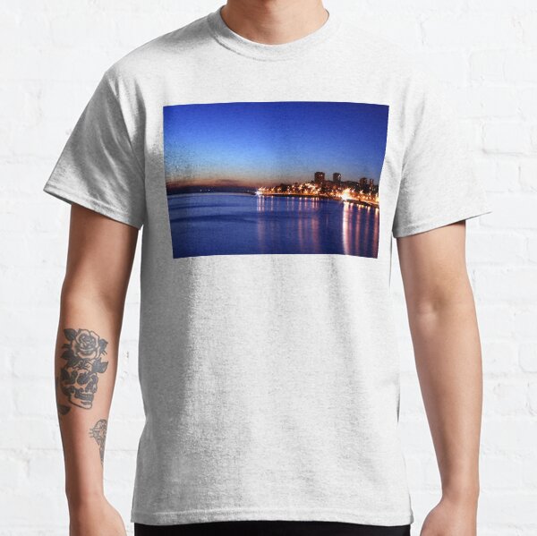 Sunset at Douro River mouth Classic T-Shirt