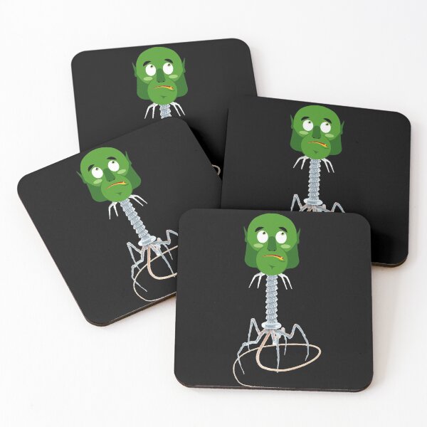 Item preview, MEDICAL LABORATORY SCIENTIST HALLOWEEN GUILTY GOBLINPHAGE OGRE FUNNY BACTERIOPHAGES  designed and sold by Hippiesole.