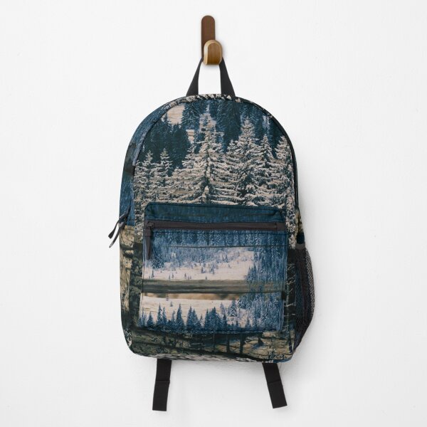 Item preview, Snowy Blue Mountain Forest designed and sold by AYACHI90.