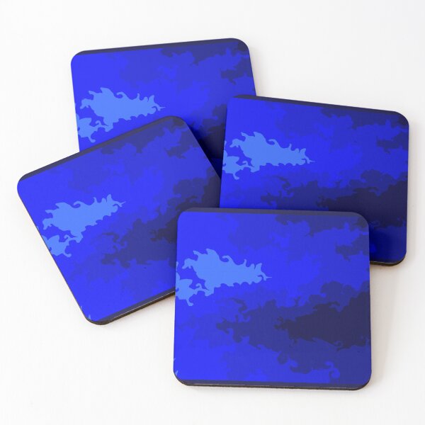 Item preview, Blue Hue Gradient Flames Swirl designed and sold by Rachels-Hue.
