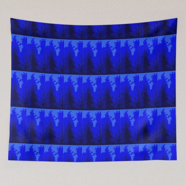 Item preview, Blue Hue Gradient Flames Swirl designed and sold by Rachels-Hue.