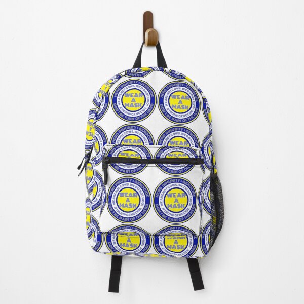 Item preview, Herd Immunity = Genocide, in Blue and Yellow designed and sold by Neil Feigeles.
