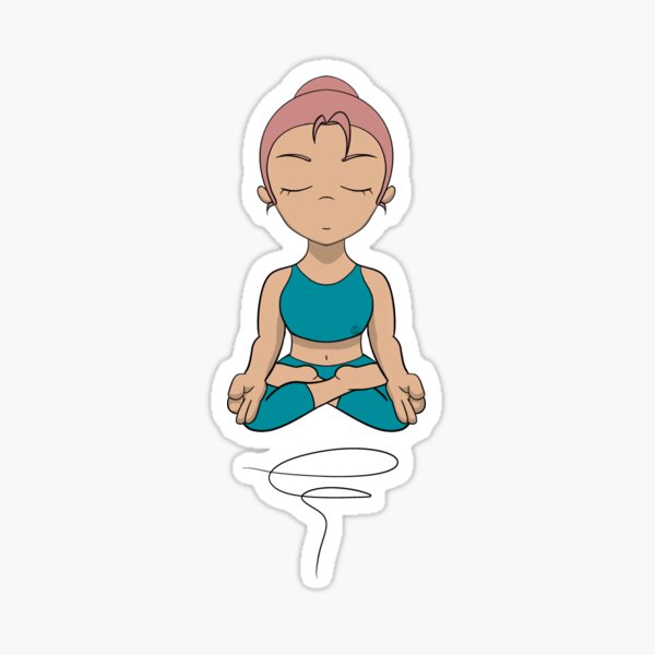Item preview, Chibi Yoga - Meditation ft. Lili designed and sold by TnKconcepts.