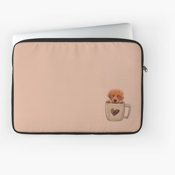 More Pup in a Cup Laptop Sleeve