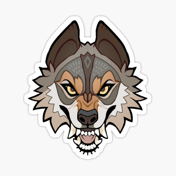 Wolf Sticker