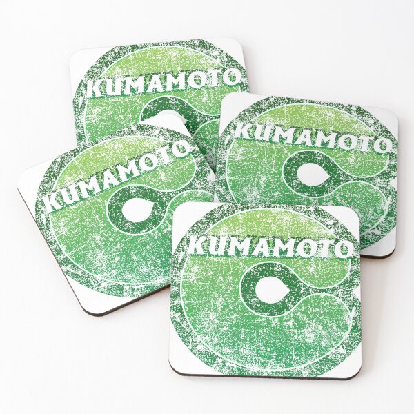 Item preview, Kumamoto Municipality Japanese Symbol Distressed Anime Style designed and sold by PsychicCatStore.