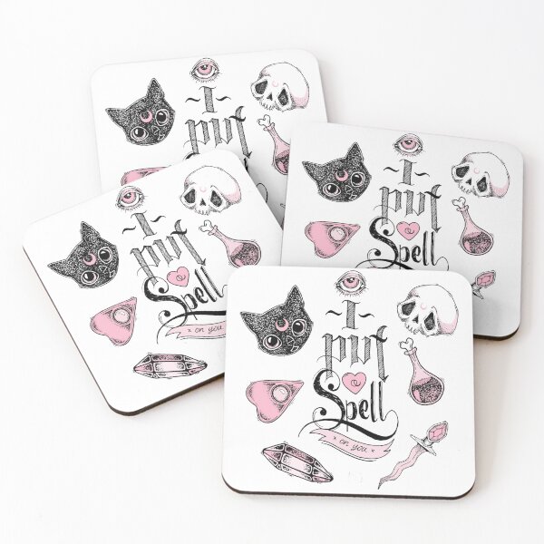 Item preview, Spell / Light / Spell on You / Halloween / Party / Trick or Treat / Friends / Black Cat / Pumpkin Face / Witch / Sticker designed and sold by AnnaWander.