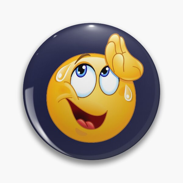 Item preview, Wiping Sweat Emoticon designed and sold by Yael Weiss.