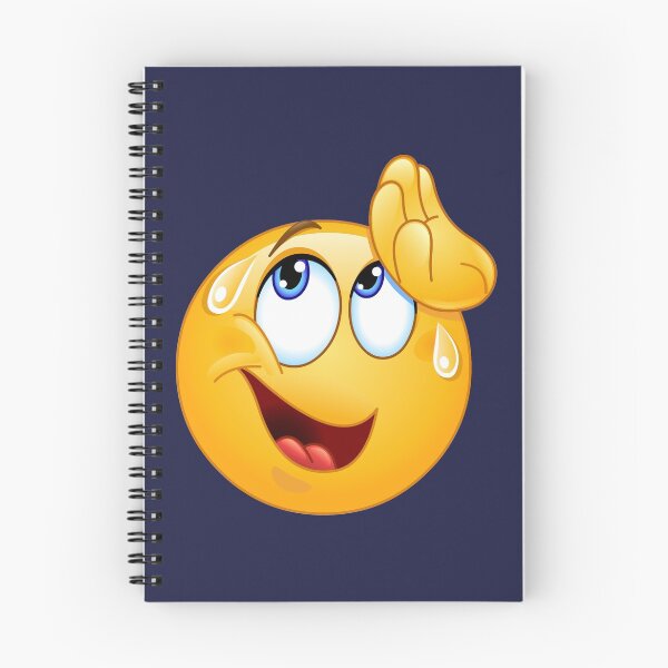 Item preview, Wiping Sweat Emoticon designed and sold by Yael Weiss.