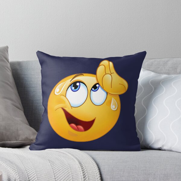 Item preview, Wiping Sweat Emoticon designed and sold by Yael Weiss.
