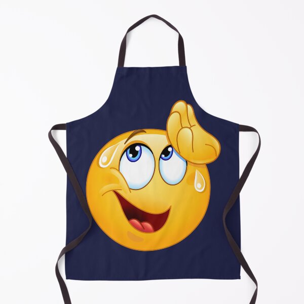 Item preview, Wiping Sweat Emoticon designed and sold by Yael Weiss.