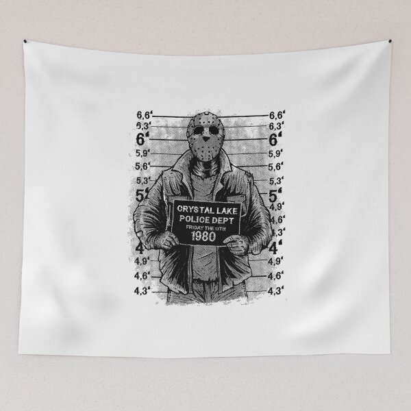 Item preview, Crystal Lake PD Mugshot designed and sold by TrillDeliRyan.